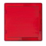 Tapa difusora roja para señalizador luminoso Simon 82065-32