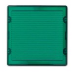 Tapa difusora verde Simon 82065-30 para señalizador luminoso
