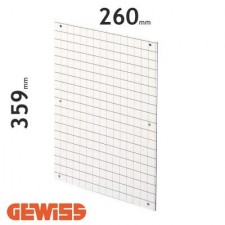 Placa de fondo perforada Gewiss GW46409 para cuadros de 310x425