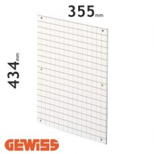 Placa de fondo perforada Gewiss GW464010 para cuadros de 405x500