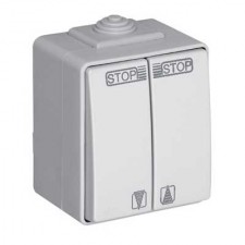 Interruptor de persianas estanco 16A IP65 48290 CCZ EFAPEL