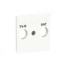 Tapa toma R-TV/SAT NU944118 New Unica Schneider blanco polar