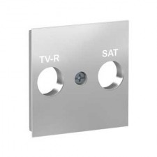 Tapa toma R-TV/SAT NU944130 New Unica Schneider aluminio