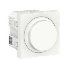 Regulador giratorio LED New Unica NU351418 Schneider blanco polar