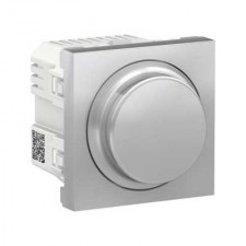 Regulador giratorio LED New Unica NU351430 Schneider aluminio