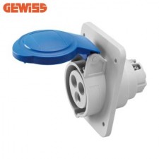 Base cetac empotrable 2P+T 32A 230V GW62216H Gewiss