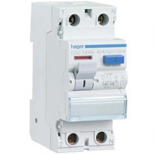 Ver Eléctrico  Diferencial rearmable con autotest PRO II 40A  superinmunizado Tipo A Idn=0,03 230Vac 5M GEWIS GW90902N