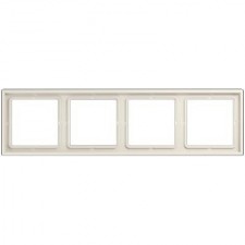 Marco intermedio de placas 50x50 serie LS990 JUNG LS961ZLG Gris claro