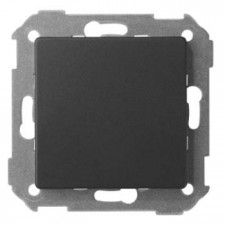 Tapa ciega bastidor Simon 82 82800-38 color grafito