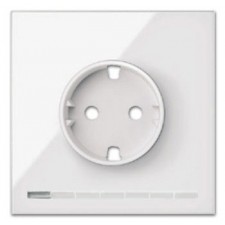 Kit front 1 elemento 1 enchufe IO 10021108-130 blanco Simon 100