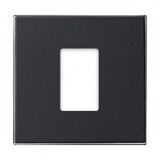 Tapa toma 1 conector HDMI Niessen 8555 NS negro soft