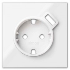 Tapa enchufe schuko 10000049-130 Simon 100 blanco