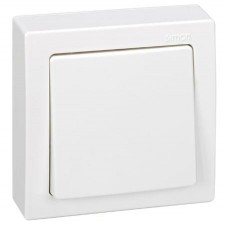 Interruptor de Pared Doble Niloé Monoblock Blanco