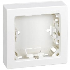 Marco con base para 1 elemento Simon 73610-60 color blanco