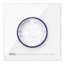 Kit front 1 elemento 1 base enchufe 10020105-130 Simon 100