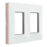 Marco 2 elementos Legrand Valena Next 741022 blanco oro rosa