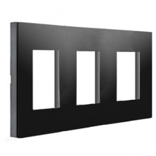 Marco 3 elemento Legrand 741053 Valena Next Dark fumé