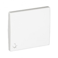 Tecla para pulsador con símbolo de luz 50607 T BR Apolo 5000 blanco