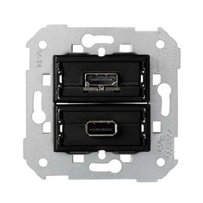 Conector HDMI v 1.4 + USB 2.0 simon 7501095-039 Simon82