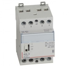 Contactor silencioso 4P 40A...