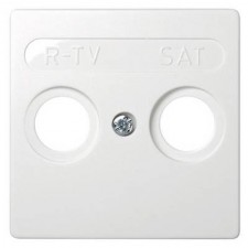 Tapa para toma televisión satélite Simon Loft 73097-60 blanca