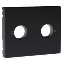 Tapa toma de televisión satélite Efapel Sirius 70 antracita 70686 T AT