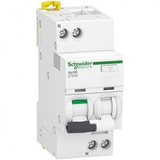 Interruptor automático + Diferencial Schneider A9DE2620 combinado 1p+N 20A 30mA