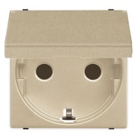 Base enchufe Niessen Zenit 2288.1 cv cava