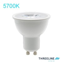 Bombilla dicroica LED GU10 Threeline 5W 5700K 500lm
