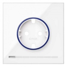 Tapa base de enchufe HUB IO 10003041-130 blanco Simon 100