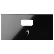 Tapa para conector USB 10001091-138 Simon 100 negro