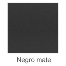 Tapa ciega doble Simon 100 negro mate 10001800-238