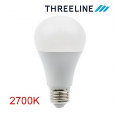 Bombilla estándar de LED 12W Threeline 2700K luz cálida 1540lm