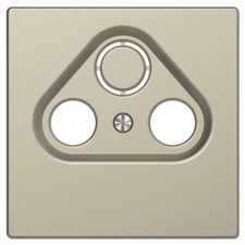 Tapa toma de televisión Schneider D-life MTN4123-6033 Sahara