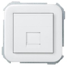 Adaptador conexion informatica simon 31085-60 blanco