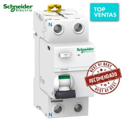 Interruptor diferencial autorearmable Schneider de segunda mano