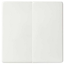 Tecla doble Simon 8200026-090 concept blanco mate