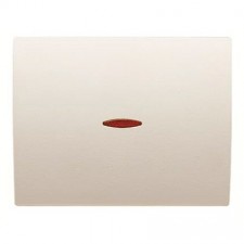 Tecla con visor interruptor Niessen 8401.3 bl blanco jazmín olas