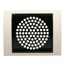 Tapa timbre altavoz Niessen 8429bl 2 pulgadas blanco jazmin olas