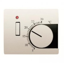 Tapa termostato Niessen 8440.1bl blanco jazmín Olas