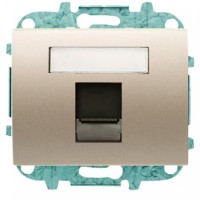 Tapa Niessen 8418.1 cs ventana 1 conector tel informatica cobre saten