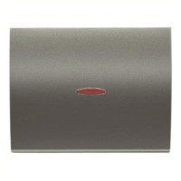 Tecla con visor interruptor Niessen 8401.3 ap acero perla olas