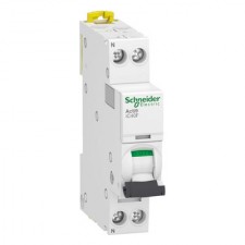 Interruptor automático 10A Schneider A9P53610 Acti9 iC40 1P+N