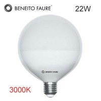 Bombilla globo de LED 22W Beneito & Faure 3519 E27 120 diámetro luz cálida