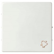 Tecla Simon 8200017-090 concept blanco mate símbolo campana