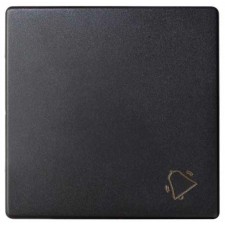Tecla Simon 8200017-098 concept Negro mate símbolo campana