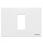 Marco zenit niessen básico caja americana monocaja n2471.1 bl blanco