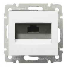 Base toma RJ45 Legrand Valena 774238 cat5e UTP blanco