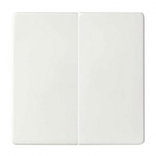 Tecla doble cruzamiento Simon 8202126-090 concept blanco mate
