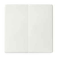 Tecla doble cruzamiento Simon 8202126-090 concept blanco mate